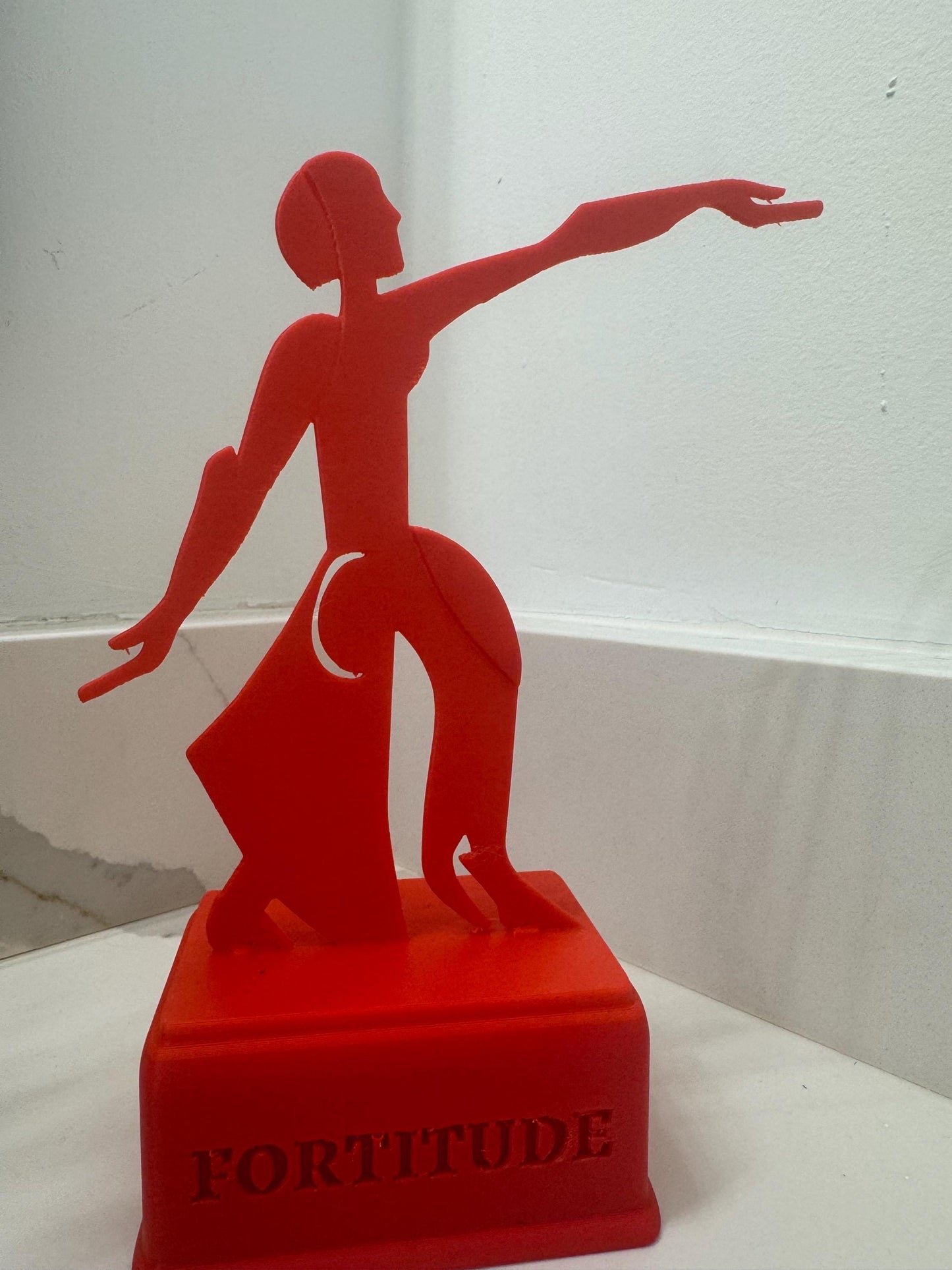 Lady Fortitude 3D Printed Replica: Delta Sigma Theta Sorority Gift