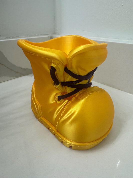 Omega Psi Phi Boot Planter | 3D Printed Multi Use Holder