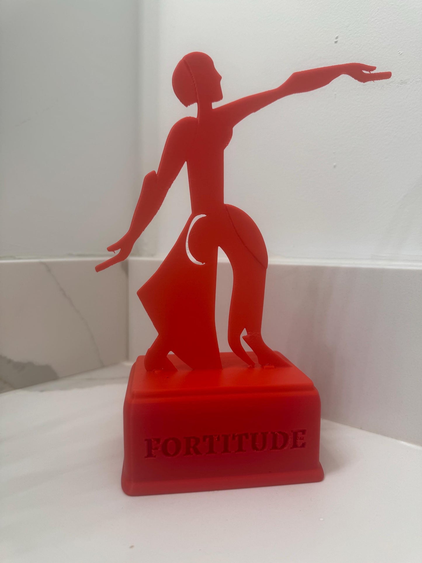 Lady Fortitude 3D Printed Replica: Delta Sigma Theta Sorority Gift