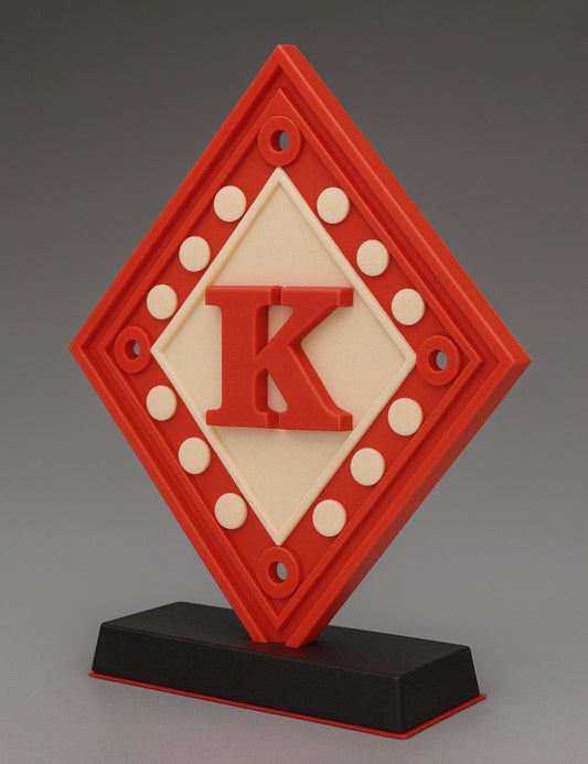 Kappa Alpha Psi 3D Printed Sculpture - Customizable Base __etsy:7273935099