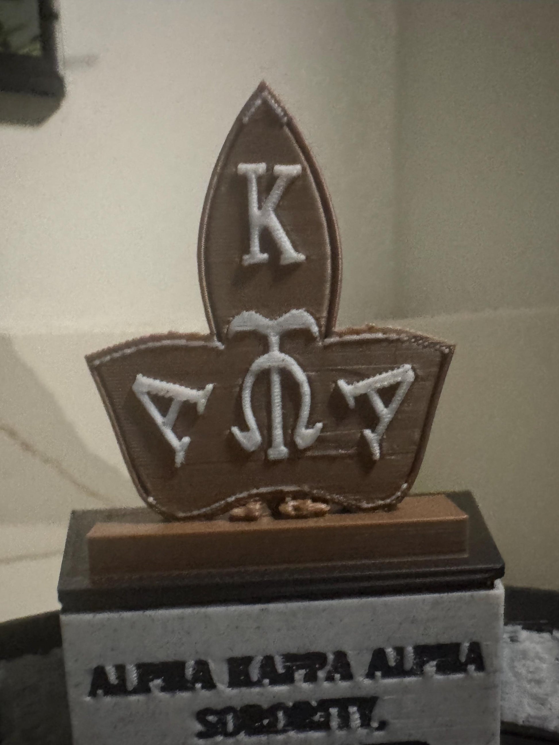 Alpha Kappa Alpha, 3D Printed Monument Replica at Howard University __etsy:7518628568