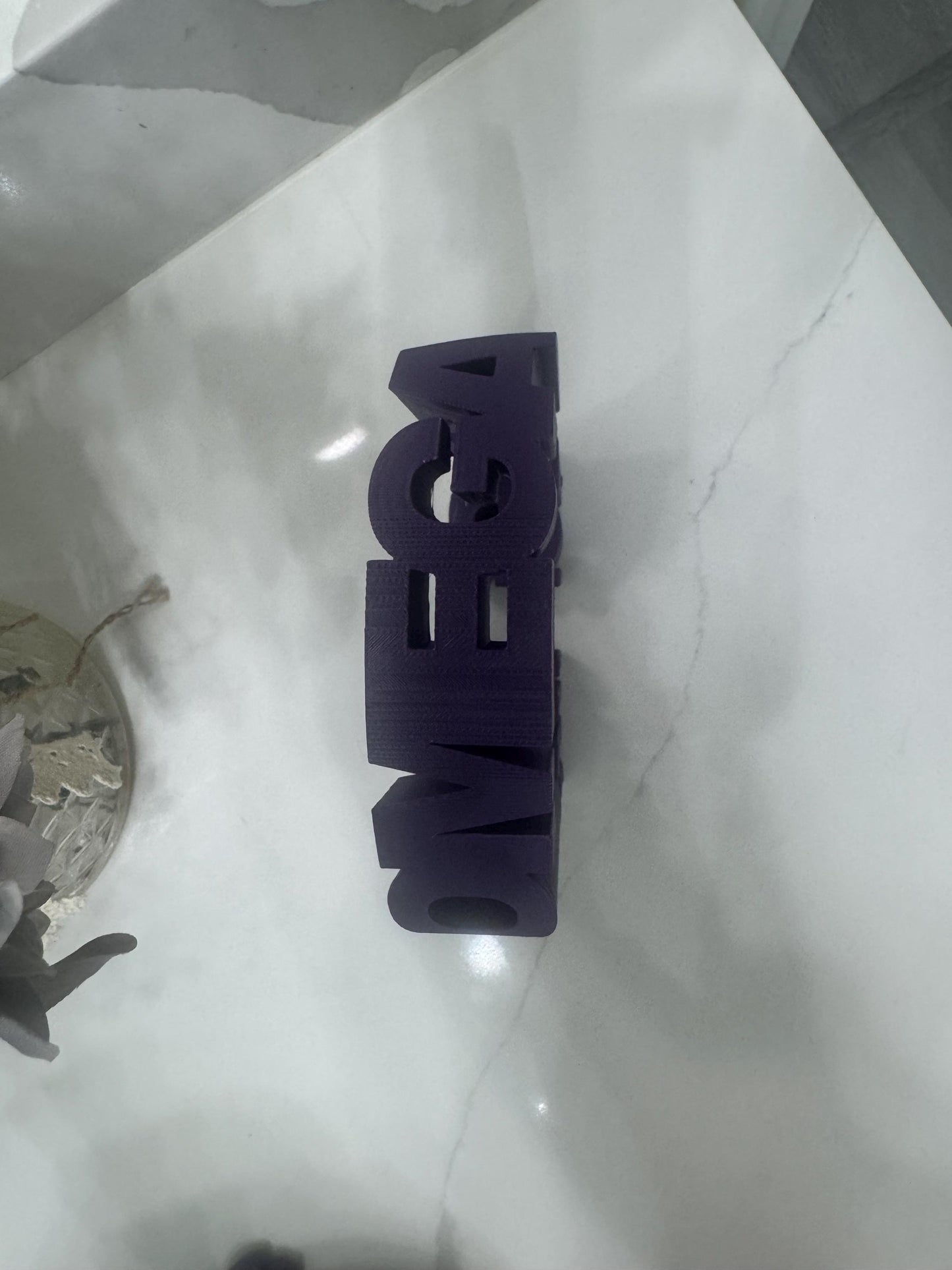 FLIPTEXT Greek Letter Sculpture (Alpha, Delta, Omega, Sigma) - Divine Nine Inspired __etsy:7601194312