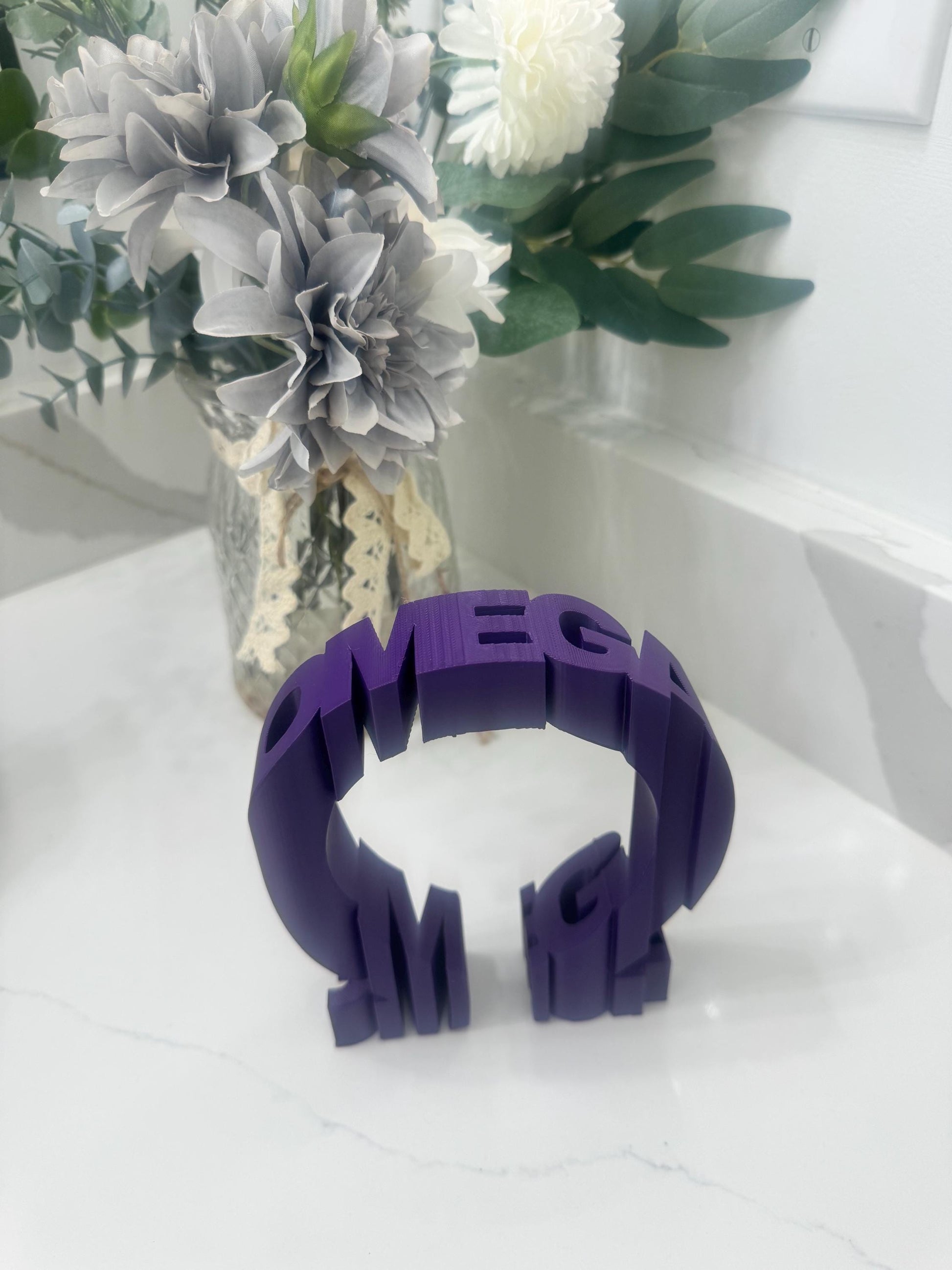 FLIPTEXT Greek Letter Sculpture (Alpha, Delta, Omega, Sigma) - Divine Nine Inspired __etsy:7649136425